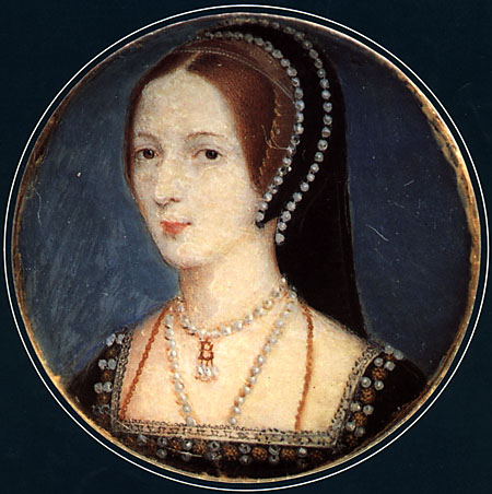 Miniature of Anne Boleyn attributed to John Hoskins